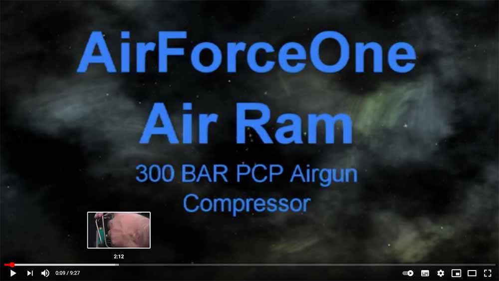 Air Ram Compressor MKII Basic User Instructions from TSP